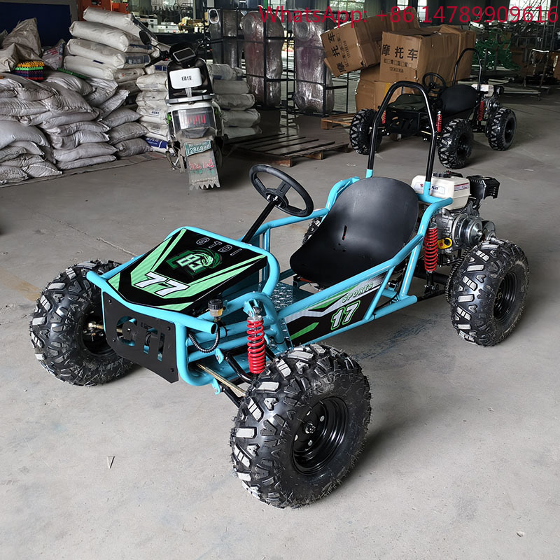 Kids Outdoor Karting - 工場直販 プロ仕様 トラックオフロードカート 耐久性のあるモータードライブ レーシングガソリンゴーカート アウトドアカート