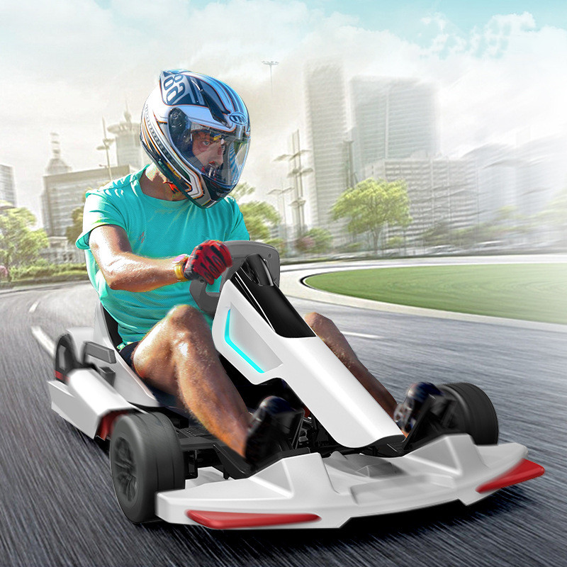 Kids Outdoor Karting - 多機能カート、子供と大人向けの屋外または屋内用、フィールドドリフト電動ゴーカートキット、レーシングゴーカート