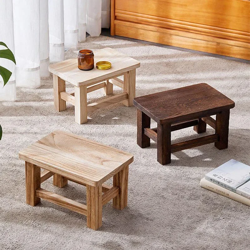 Kids Outdoor Table And Chairs - 無垢材スツール大人用靴交換スツール子供椅子家庭用バスルームリビングルームガーデン木製ステップスツール用品