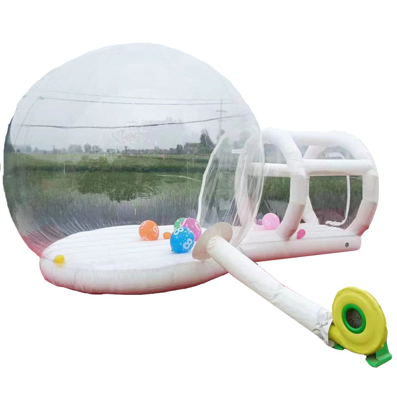 Kids Outdoor Jump House - 屋外用 白色 PVC製 インフレータブル ジャンプハウス キャッスル