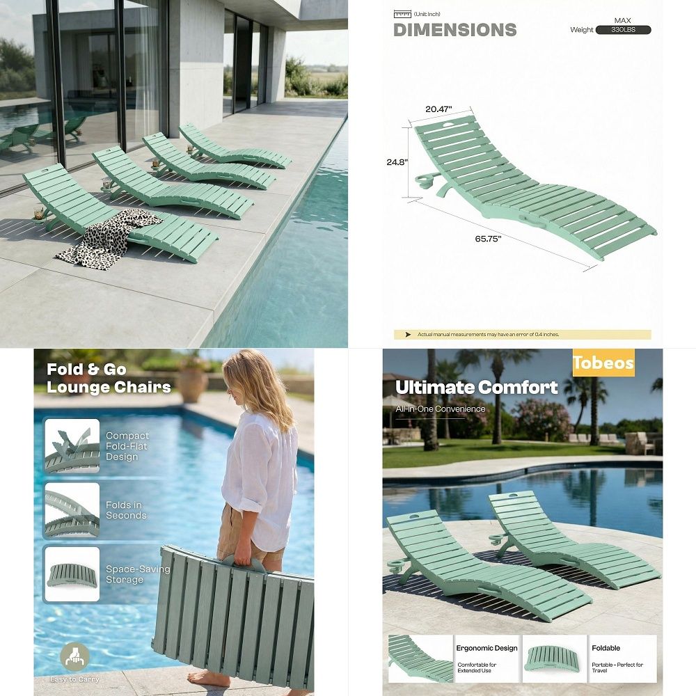 Kids Outdoor Adirondack Chair - キッズアディロンダックチェア4脚セット、プラスチック製屋外用子供用椅子、幼児用パティオ家具、屋外用子供用ピクニックアクティビティ芝生用椅子