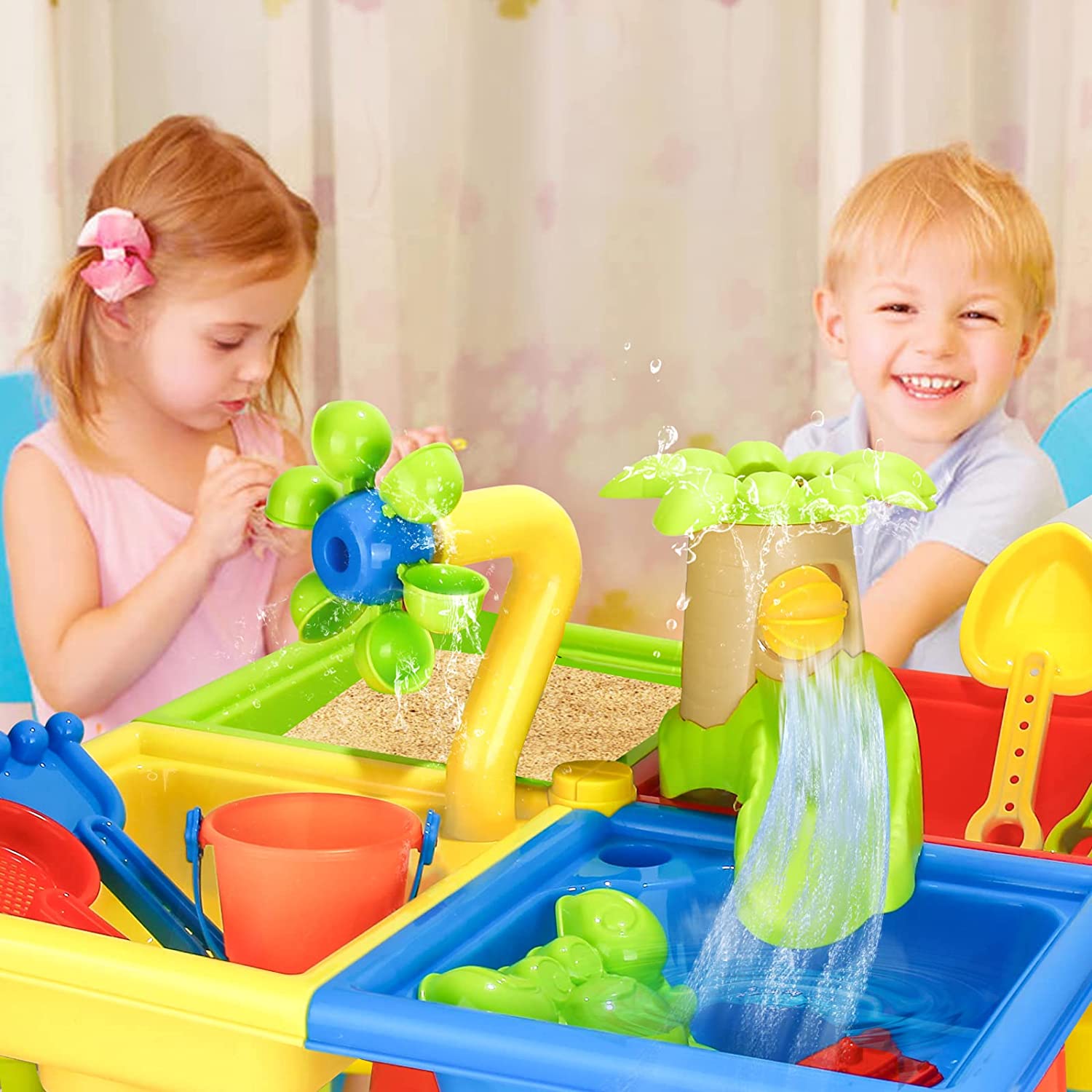 子供のためのテーブルとビーチのおもちゃ,屋外ゲーム,ベビーウ - Kids Outdoor Playset のレビューと価格