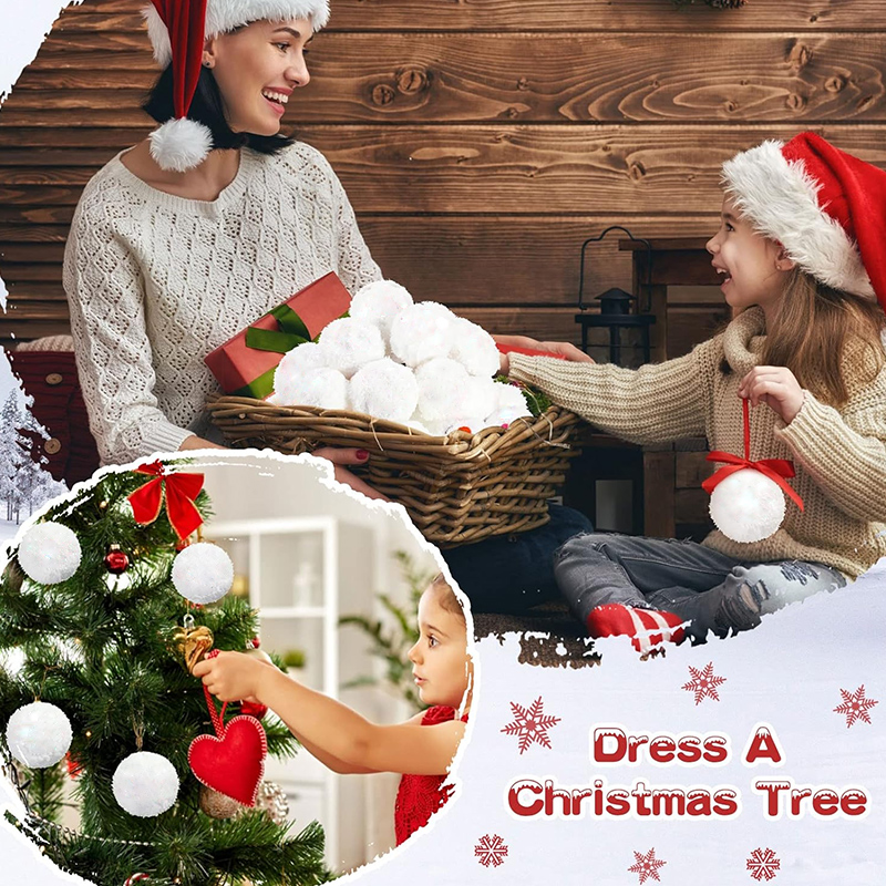 30/60個入り ソフトスノーフェイクボール クリスマス 子 - Kids Outdoor Xmas Gifts のレビューと価格