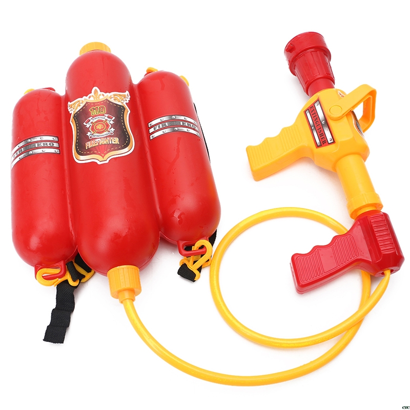 消防バックパック水鉄砲大容量消防士水鉄砲引き出し撮影夏のプー - Kids Outdoor Storage のレビューと価格