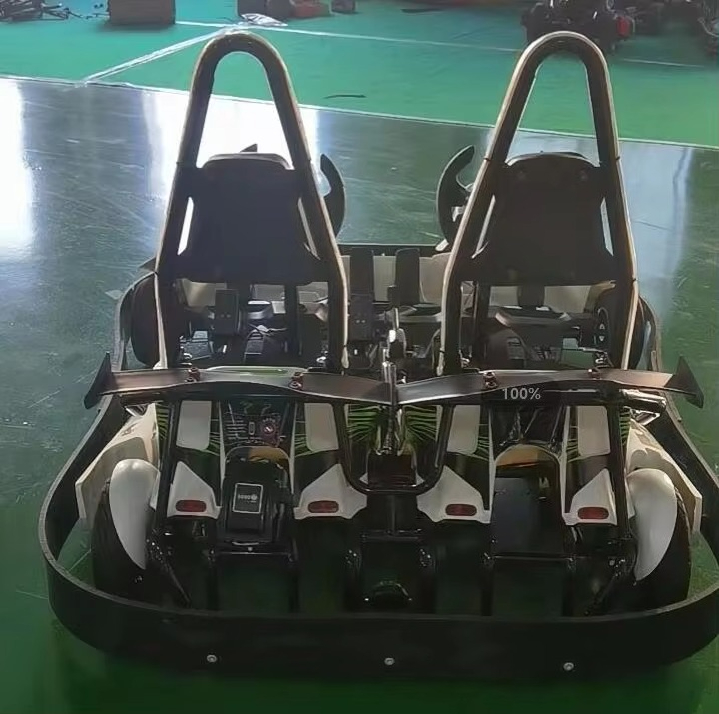 二人乗り電動レーシングカート バッテリー駆動の大人と子供向け - Kids Outdoor Karting のレビューと価格