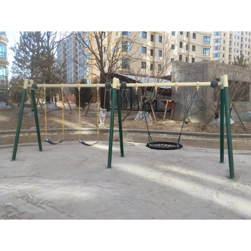 商業用遊園地向け屋外スイング遊具、子供用屋外スイングセット、 - Kids Outdoor Playset のレビューと価格
