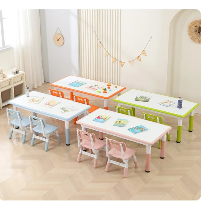 保育園家具セット 子供保育センター家具 プラスチック製テーブ - Kids Outdoor Table And Chairs のレビューと価格