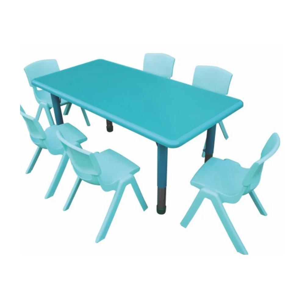 保育園家具セット 子供保育センター家具 プラスチック製テーブ - Kids Outdoor Table And Chairs のレビューと価格