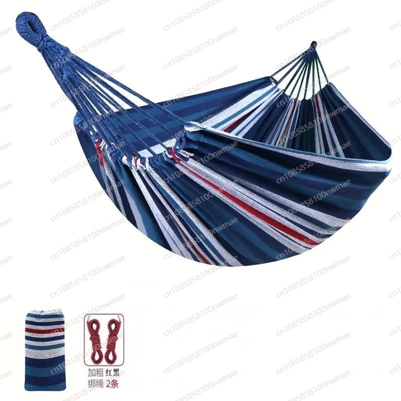 ダブルキャンバススティックレスシングルハンモックアウトドアキ - Kids Outdoor Hammock Swing のレビューと価格