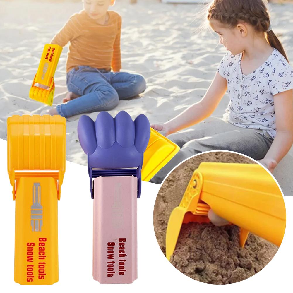 1/3個入り掘削機型砂浜雪遊び子供用ビーチトイシャベルツール - Kids Outdoor Storage のレビューと価格