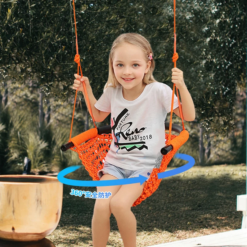 子供用ハンモック ネストスイング 手編み遊具 室内玩具 中庭 - Kids Outdoor Hammock Swing のレビューと価格