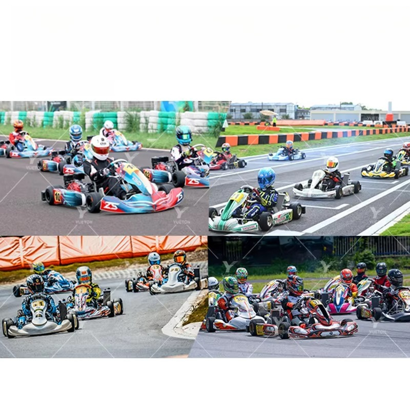 80km/h 225cc ガソリンゴーカート 屋外用 4スト - Kids Outdoor Karting のレビューと価格
