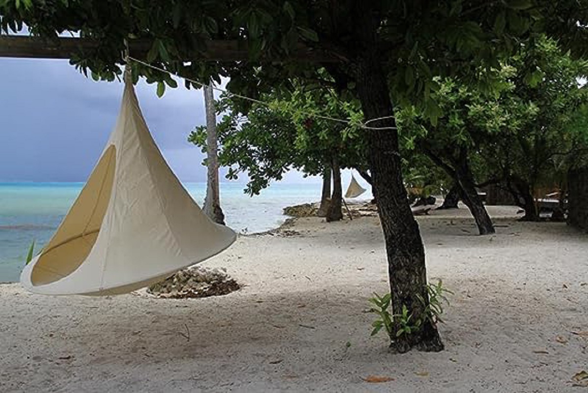 屋外防水ハンモック ダブルカクーンハンギングチェア 耐荷重8 - Kids Outdoor Hammock のレビューと価格