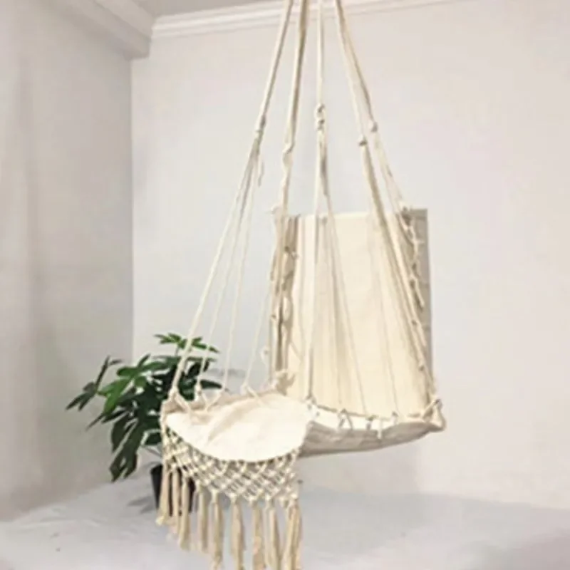 屋外屋内ハンモック スイング 安全ハンモックチェア ロープハ - Kids Outdoor Hammock Swing のレビューと価格