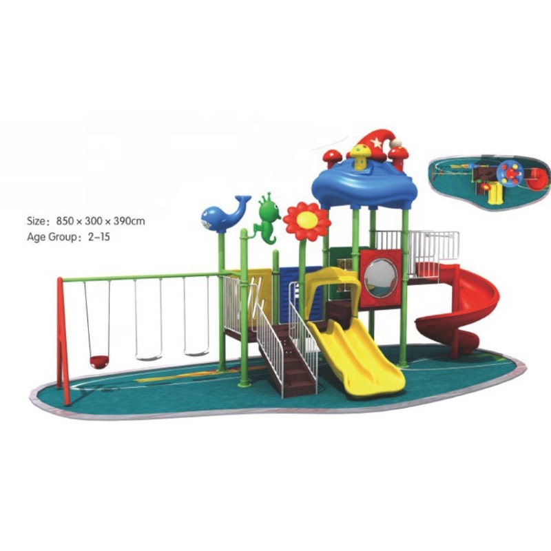 卸売価格の子供用屋外遊具ブランコと滑り台セット - Kids Outdoor Swing And Slide のレビューと価格