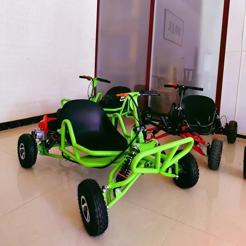 高性能アウトドアドリフトオフロードゴーカート 大人子供兼用ペ - Kids Outdoor Karting のレビューと価格