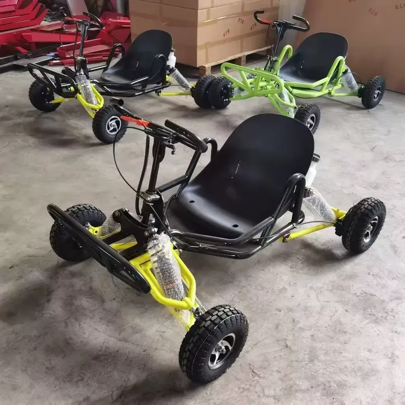 高性能アウトドアドリフトオフロードゴーカート 大人子供兼用ペ - Kids Outdoor Karting のレビューと価格