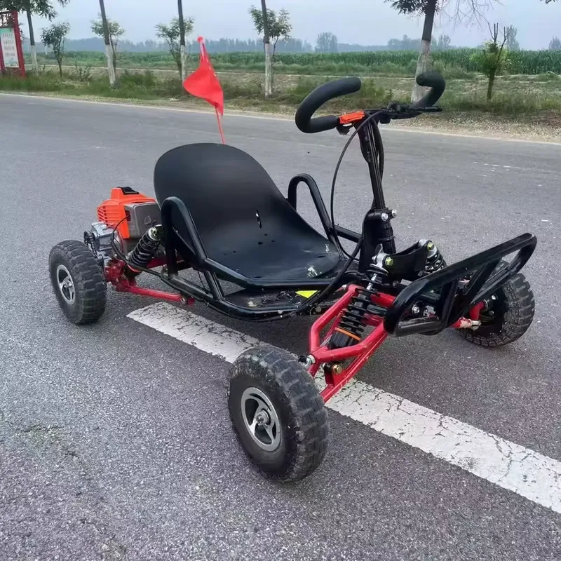 高性能アウトドアドリフトオフロードゴーカート 大人子供兼用ペ - Kids Outdoor Karting のレビューと価格