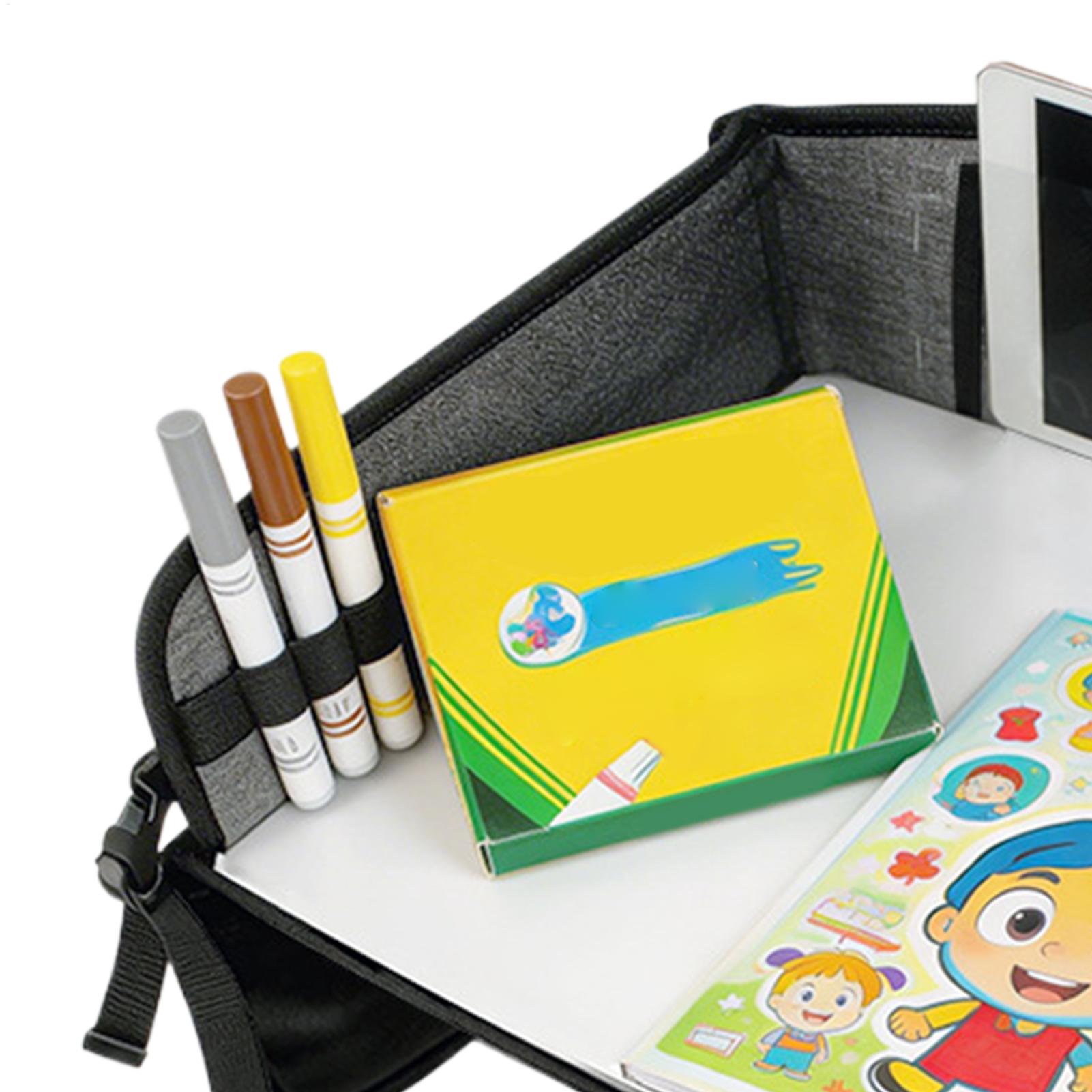 車用シートアクティビティトレイ、ポケット付き折りたたみ式オー - Kids Outdoor Activity Toys のレビューと価格