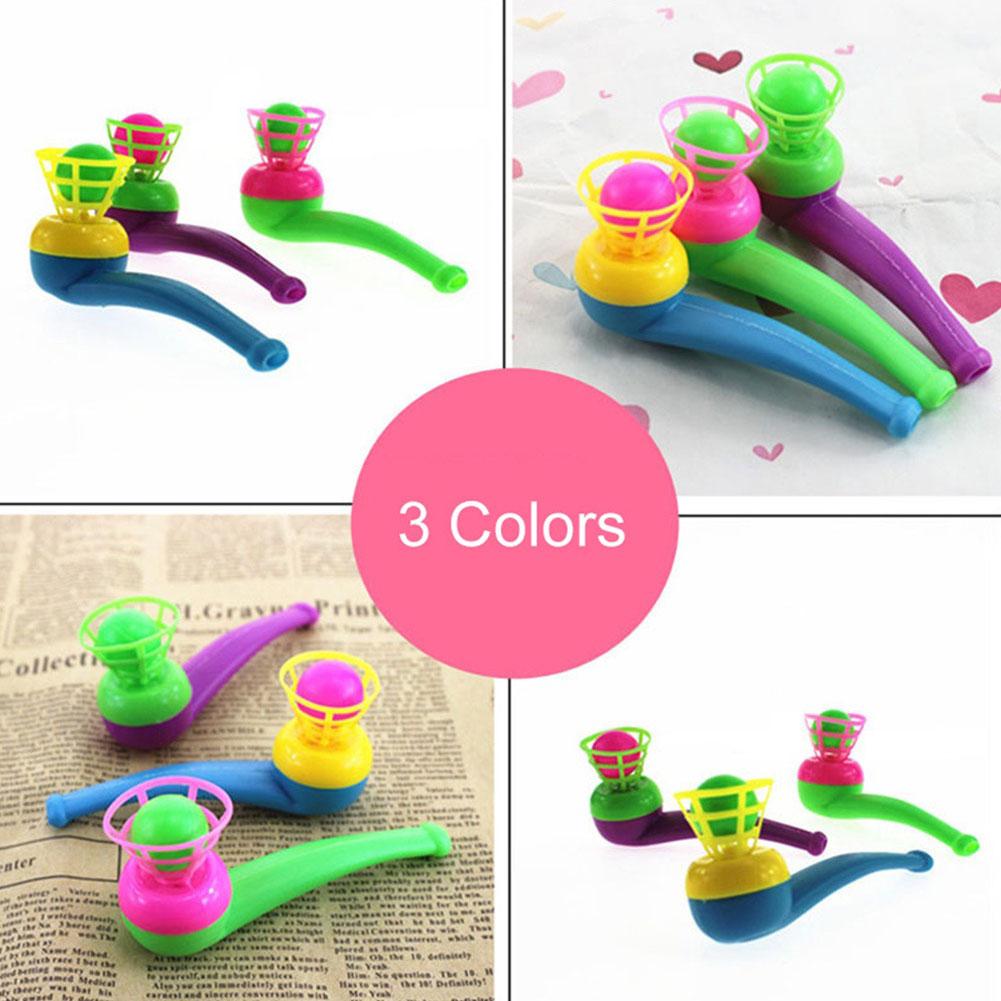 4 個子供用プラスチックパイプ吹きボールおもちゃアウトドアス - Kids Outdoor Activity Toys のレビューと価格
