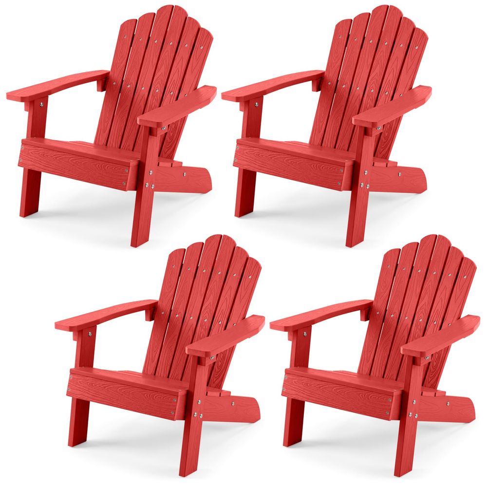 キッズアディロンダックチェア、オールウェザーハイプス幼児用ア - Kids Outdoor Adirondack Chair のレビューと価格
