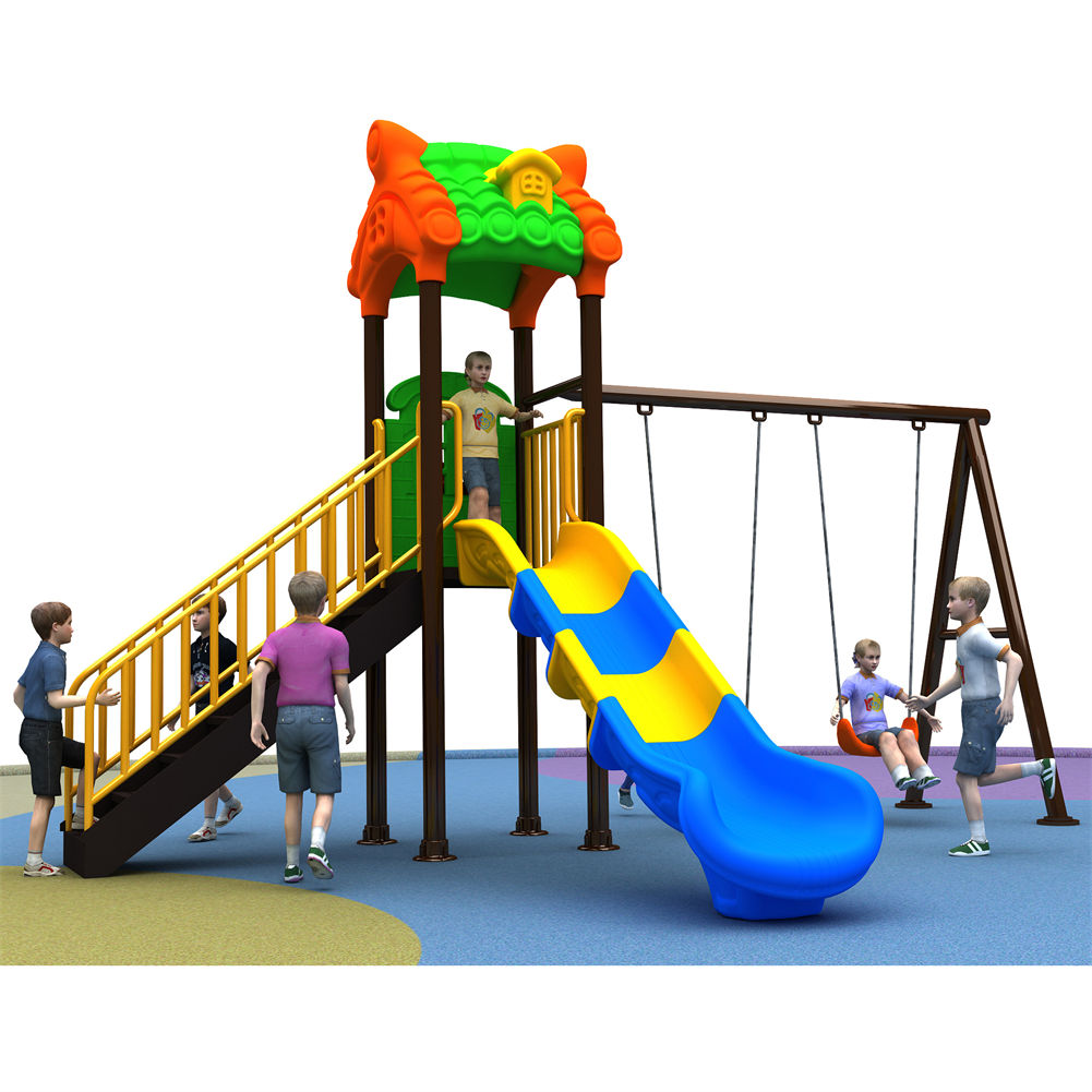 子供用屋外遊具セット、ブランコと滑り台の組み合わせ、キッズ向 - Kids Outdoor Swing And Slide のレビューと価格