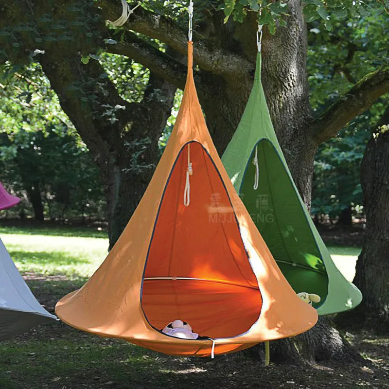 子供スイング屋外ガーデンキャンプハンモックツリーテント子供椅 - Kids Outdoor Hammock Swing のレビューと価格