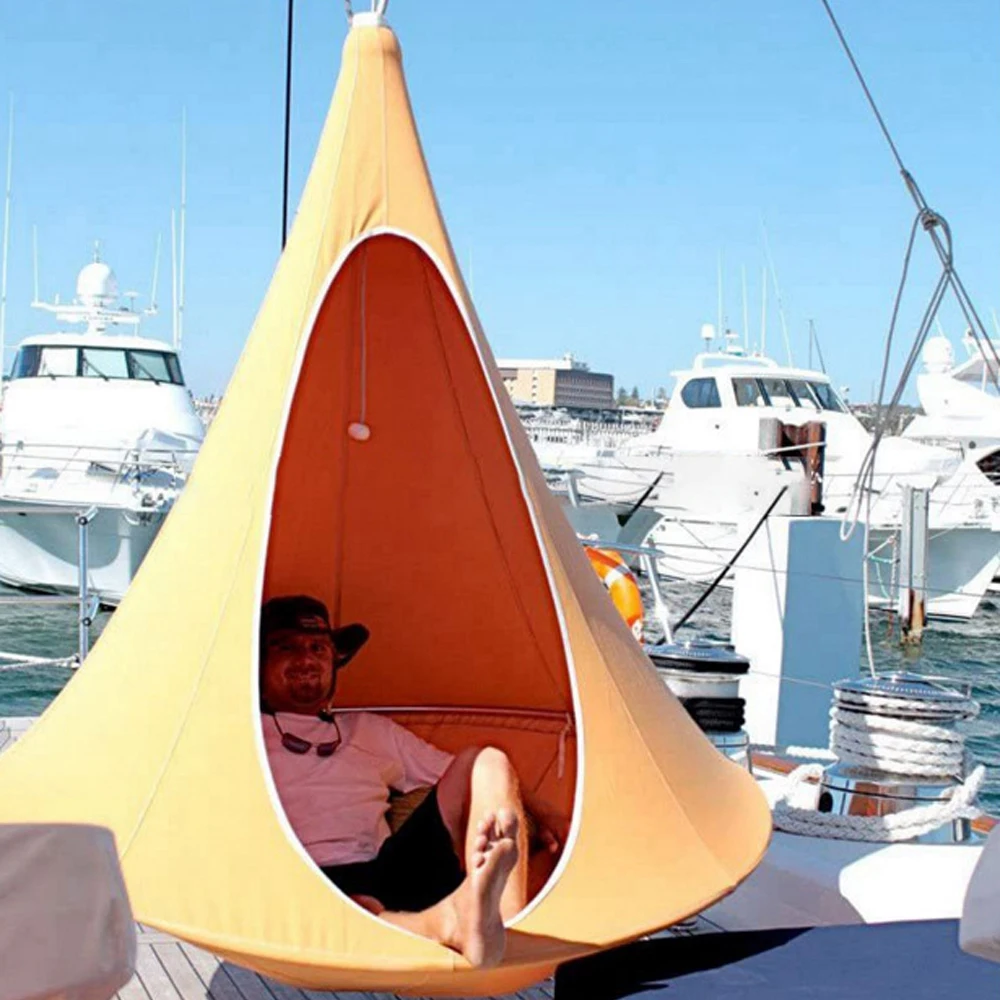 子供スイング屋外ガーデンキャンプハンモックツリーテント子供椅 - Kids Outdoor Hammock Swing のレビューと価格
