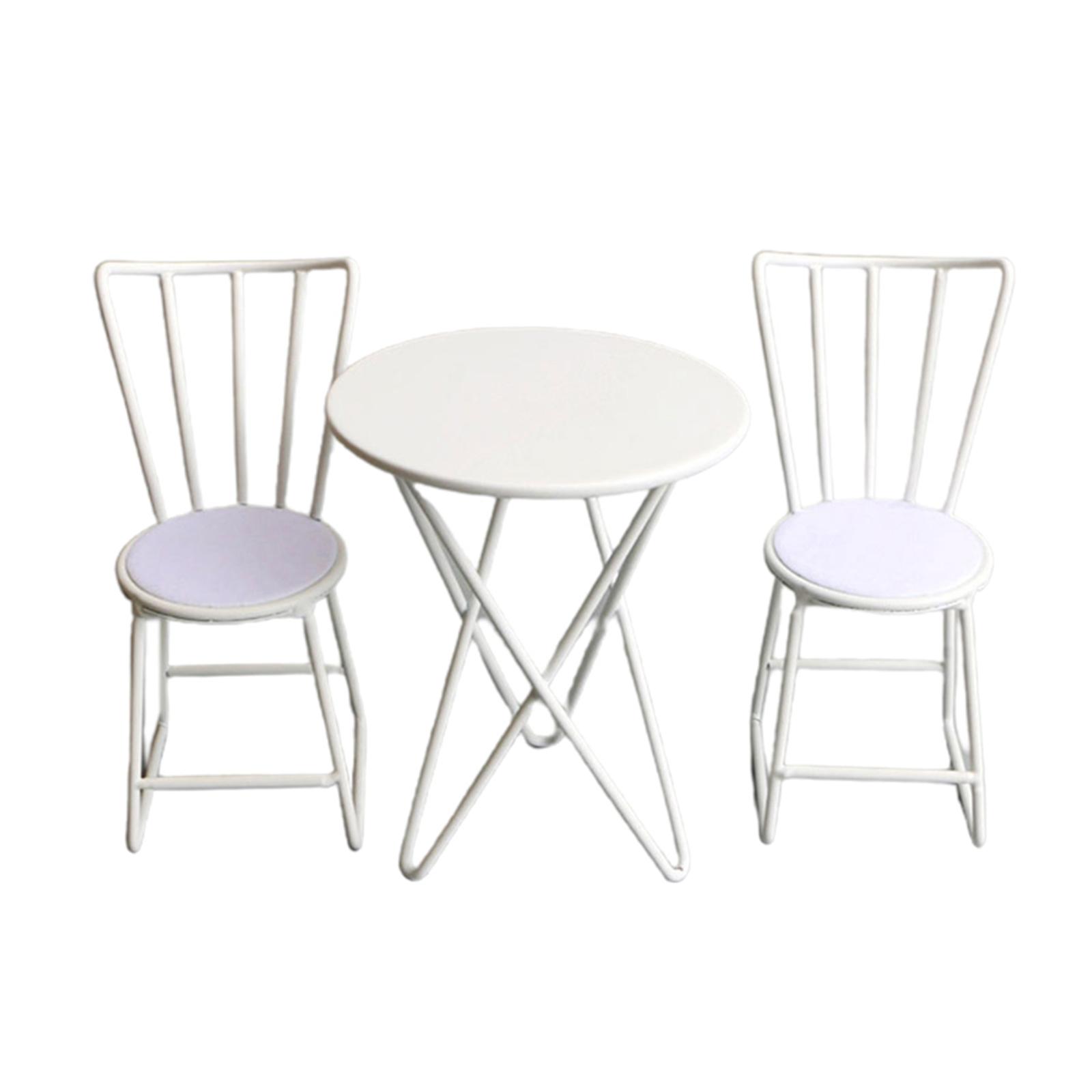 1/6 ドールハウス屋外用テーブルと椅子セット装飾ギフトおも - Kids Outdoor Table And Chairs のレビューと価格
