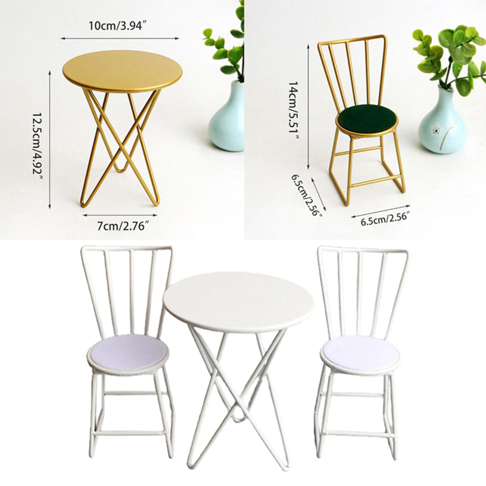 1/6 ドールハウス屋外用テーブルと椅子セット装飾ギフトおも - Kids Outdoor Table And Chairs のレビューと価格